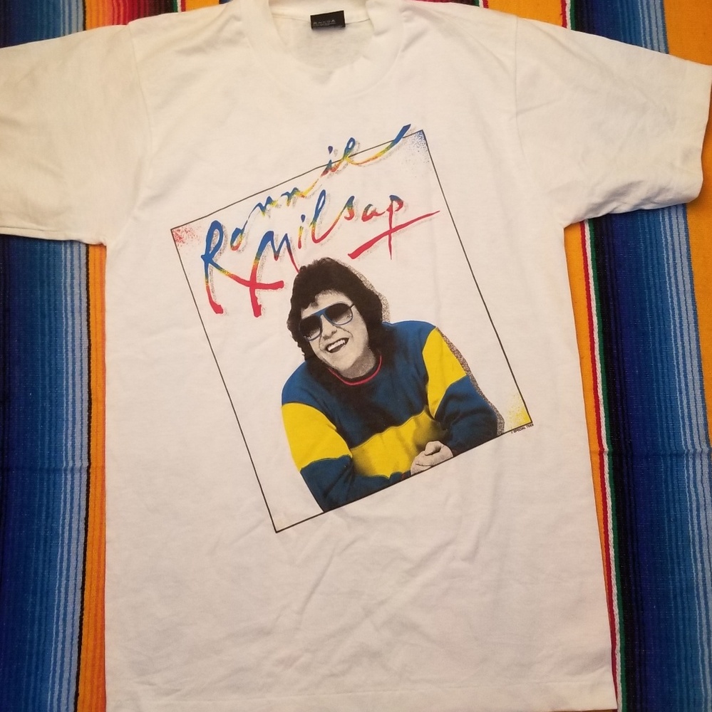 Vintage Ronnie Millsap tour t shirt
